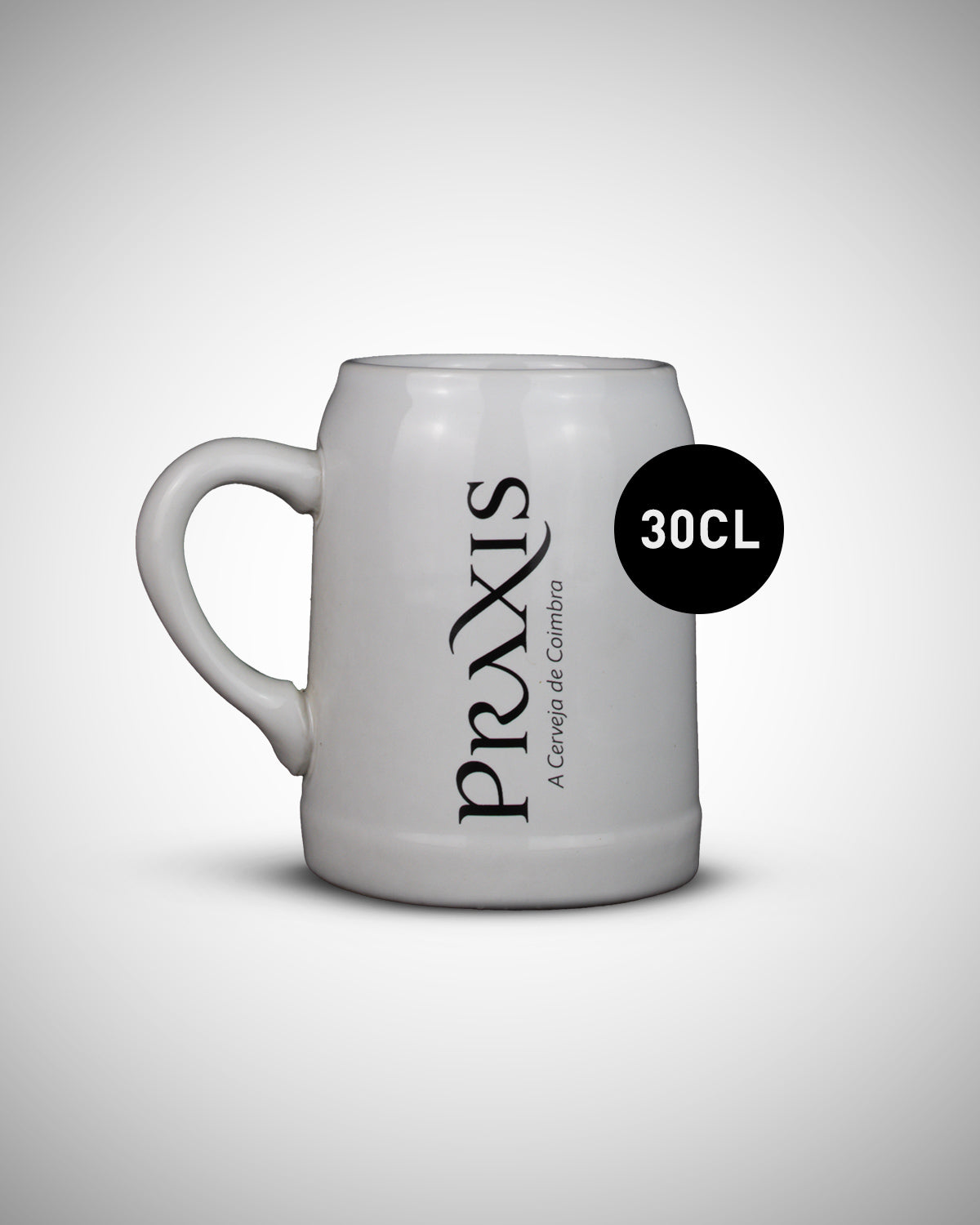 Caneca Praxis Branca 0,30L